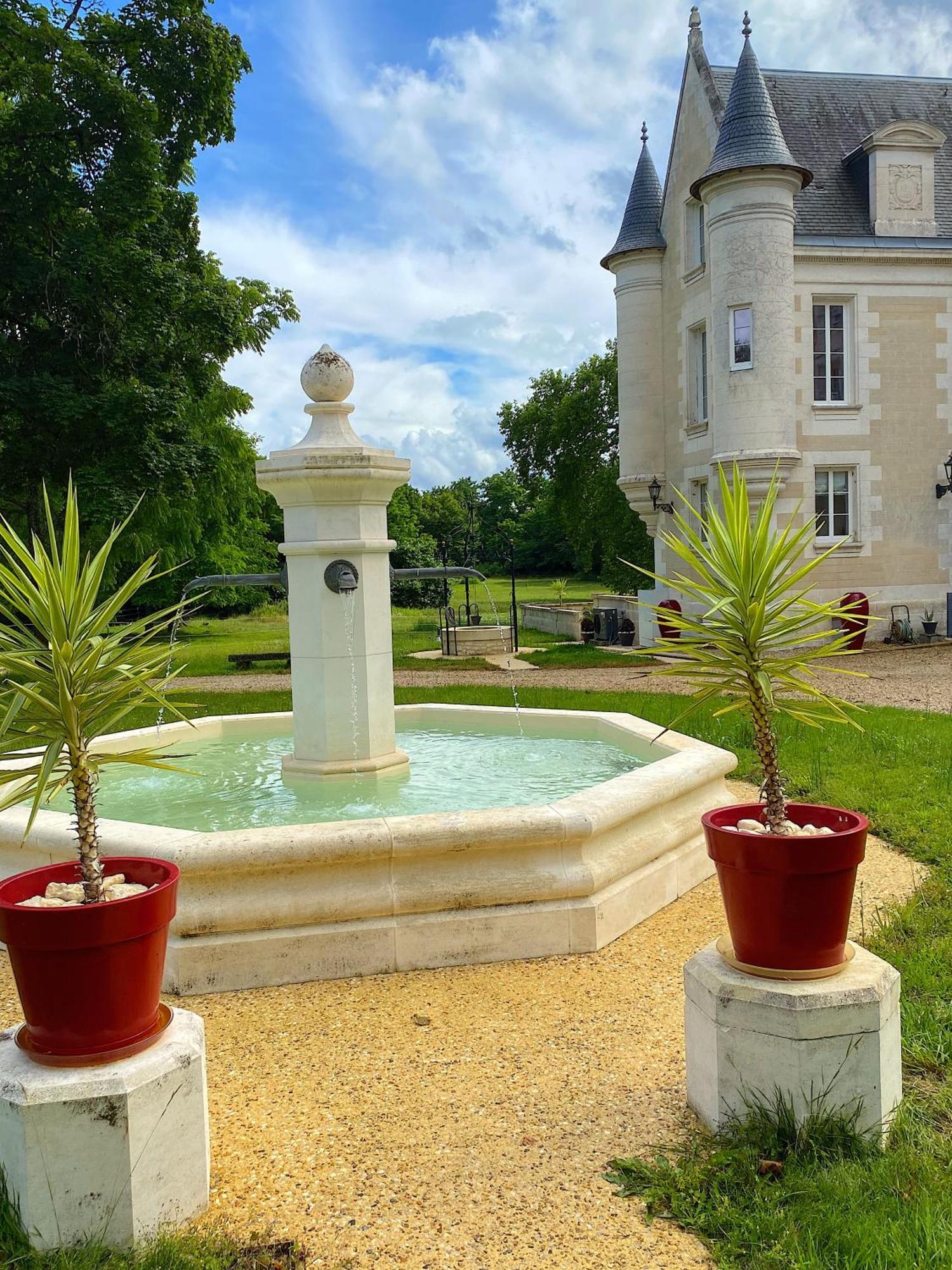Chateau De Bellevue B&B Et Appartements Avec Piscine Saisonal Chauffee Et Chambres Partout Climatisees Saint-Avit  Exterior foto